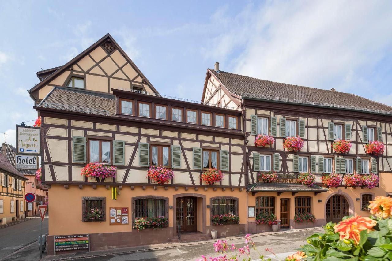 Hotel A La Vignette - Colmar-Nord Сен-Иполит Екстериор снимка
