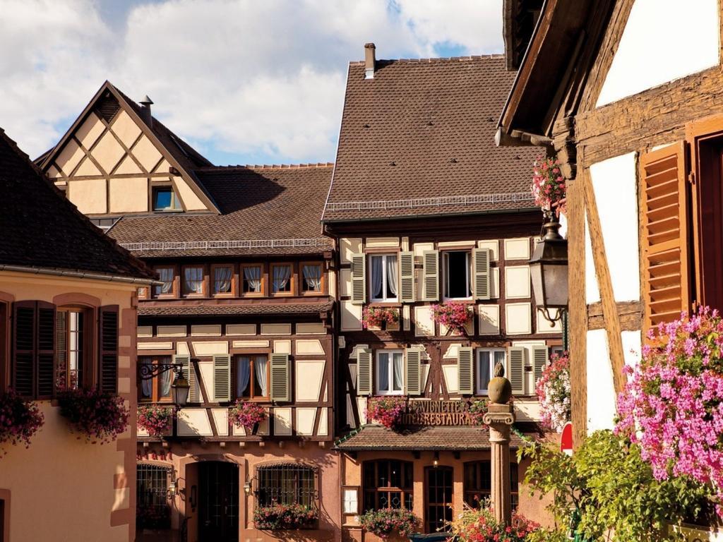 Hotel A La Vignette - Colmar-Nord Сен-Иполит Екстериор снимка